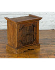 Rustic Vintage Indian Natural Sheesham Wood Side Cabinet with Iron Hardware-13. Asian & Chinese Furniture, Art, Antiques, Vintage Home Décor for sale at FEA Home