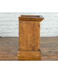 Rustic Vintage Indian Natural Sheesham Wood Side Cabinet with Iron Hardware-14. Asian & Chinese Furniture, Art, Antiques, Vintage Home Décor for sale at FEA Home