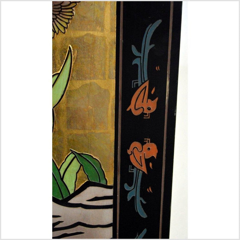 6-Panel Chinese Vintage Screen Depicting Flowers, Birds and Trees-YN2790-17. Asian & Chinese Furniture, Art, Antiques, Vintage Home Décor for sale at FEA Home