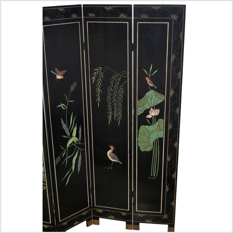 6-Panel Chinese Vintage Screen Depicting Flowers, Birds and Trees-YN2790-20. Asian & Chinese Furniture, Art, Antiques, Vintage Home Décor for sale at FEA Home