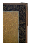 4-Panel Gold Screen with Chinoiseries of Flowers and Plants-10. Asian & Chinese Furniture, Art, Antiques, Vintage Home Décor for sale at FEA Home