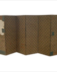 4-Panel Gold Screen with Chinoiseries of Flowers and Plants-11. Asian & Chinese Furniture, Art, Antiques, Vintage Home Décor for sale at FEA Home