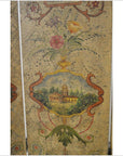 Chinese-made Vintage 4-Panel Middle Eastern Inspired Screen-4. Asian & Chinese Furniture, Art, Antiques, Vintage Home Décor for sale at FEA Home