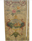 Chinese-made Vintage 4-Panel Middle Eastern Inspired Screen-5. Asian & Chinese Furniture, Art, Antiques, Vintage Home Décor for sale at FEA Home