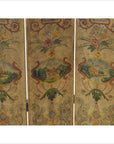 Chinese-made Vintage 4-Panel Middle Eastern Inspired Screen-7. Asian & Chinese Furniture, Art, Antiques, Vintage Home Décor for sale at FEA Home