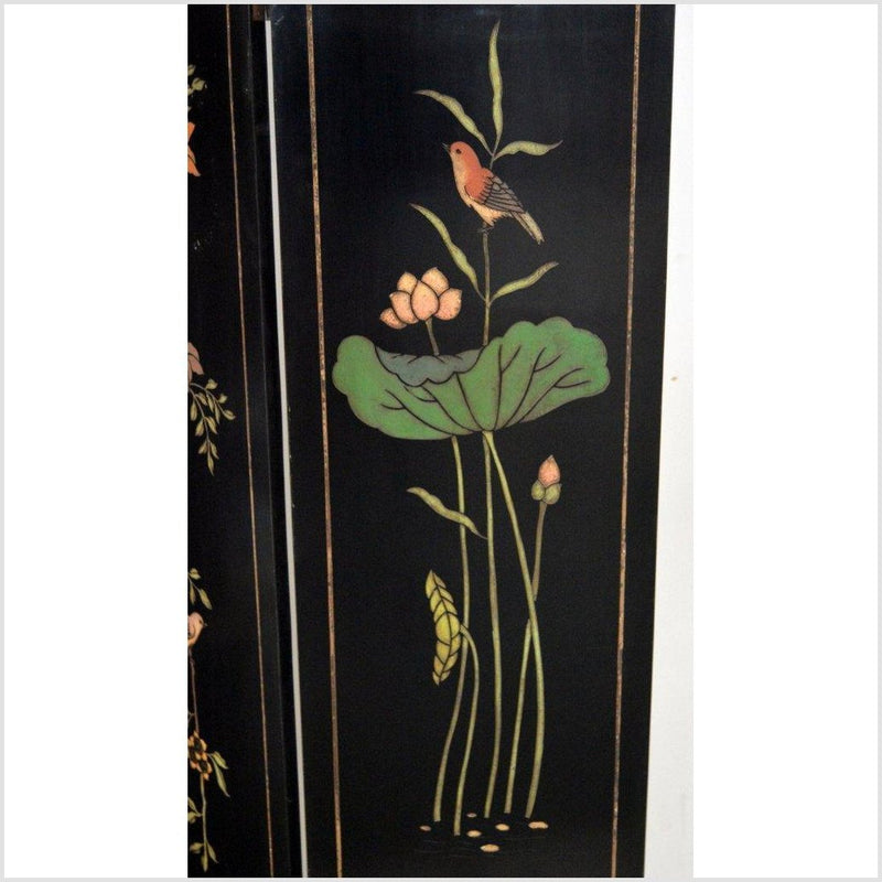 4-Panel Gilt Lacquered Screen-YN2823-10. Asian & Chinese Furniture, Art, Antiques, Vintage Home Décor for sale at FEA Home