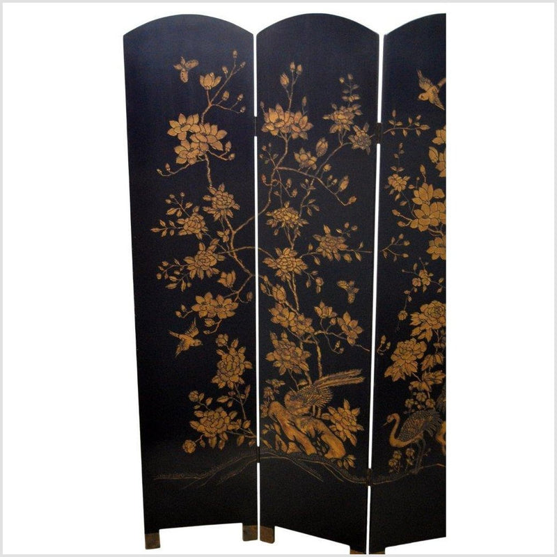 4-Panel Gilt Lacquered Screen-YN2823-2. Asian & Chinese Furniture, Art, Antiques, Vintage Home Décor for sale at FEA Home