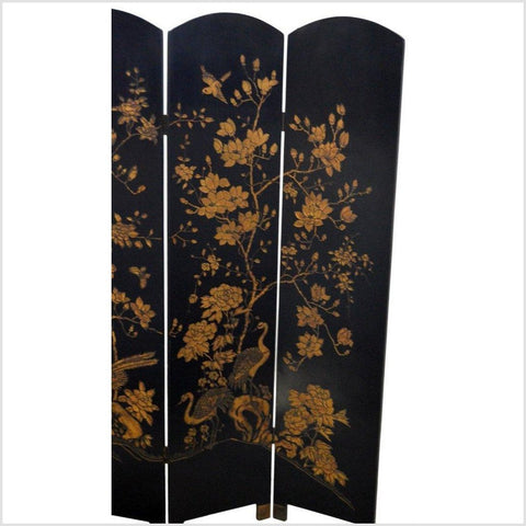 4-Panel Gilt Lacquered Screen-YN2823-3. Asian & Chinese Furniture, Art, Antiques, Vintage Home Décor for sale at FEA Home