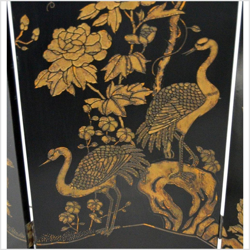 4-Panel Gilt Lacquered Screen-YN2823-4. Asian & Chinese Furniture, Art, Antiques, Vintage Home Décor for sale at FEA Home