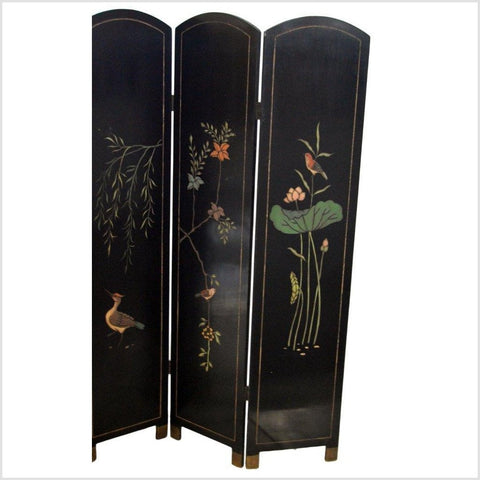 4-Panel Gilt Lacquered Screen-YN2823-9. Asian & Chinese Furniture, Art, Antiques, Vintage Home Décor for sale at FEA Home