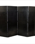 4-Panel Gilt Lacquered Screen with Deer and Floral Design-5. Asian & Chinese Furniture, Art, Antiques, Vintage Home Décor for sale at FEA Home