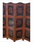 4-Panel Middle Eastern Art Inspired Screen-16. Asian & Chinese Furniture, Art, Antiques, Vintage Home Décor for sale at FEA Home