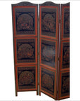 4-Panel Middle Eastern Art Inspired Screen-17. Asian & Chinese Furniture, Art, Antiques, Vintage Home Décor for sale at FEA Home