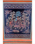 4-Panel Middle Eastern Art Inspired Screen-19. Asian & Chinese Furniture, Art, Antiques, Vintage Home Décor for sale at FEA Home