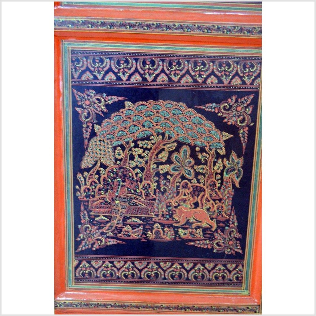 4-Panel Middle Eastern Art Inspired Screen-YN2844-20. Asian & Chinese Furniture, Art, Antiques, Vintage Home Décor for sale at FEA Home