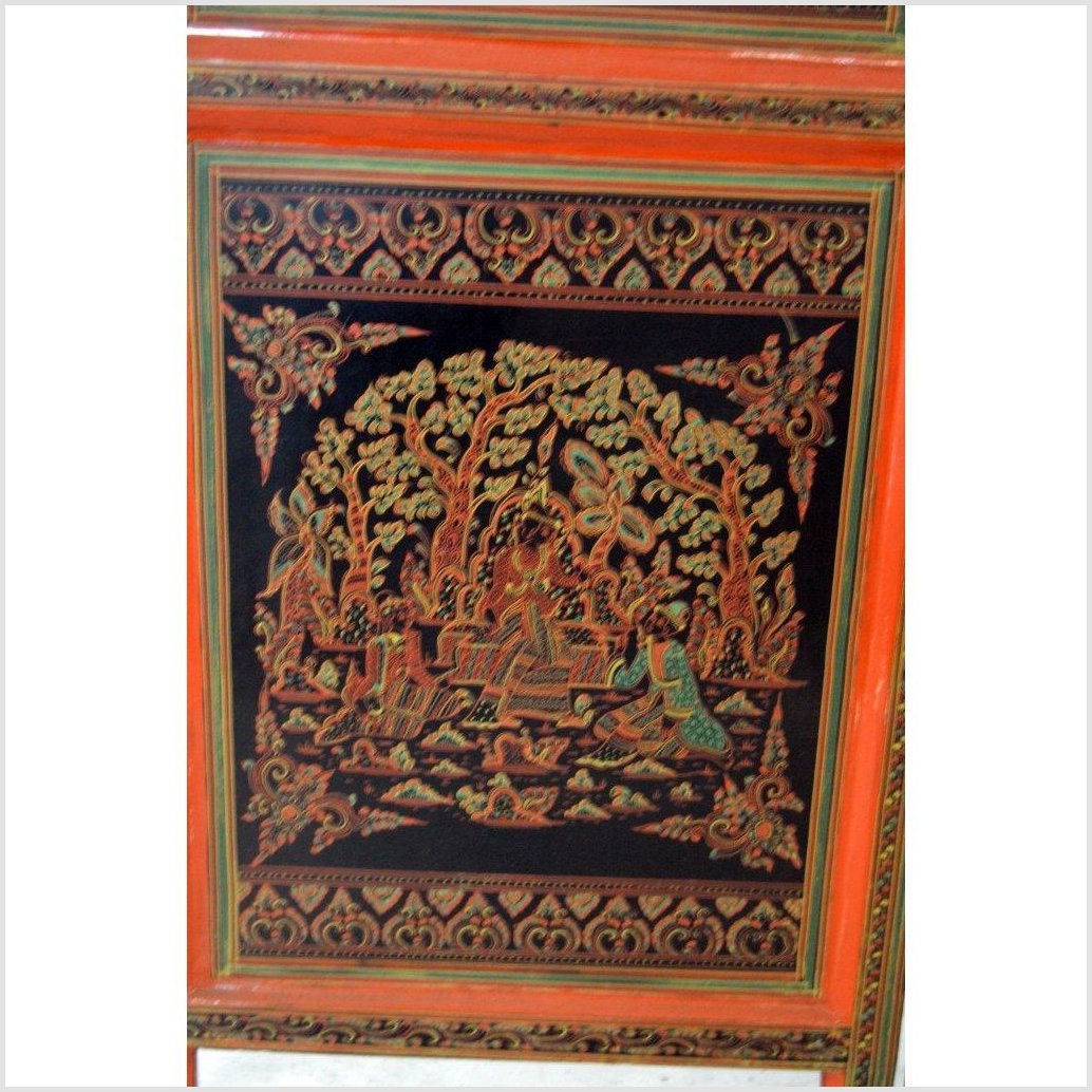 4-Panel Middle Eastern Art Inspired Screen-YN2844-21. Asian & Chinese Furniture, Art, Antiques, Vintage Home Décor for sale at FEA Home