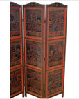 4-Panel Middle Eastern Art Inspired Screen-2. Asian & Chinese Furniture, Art, Antiques, Vintage Home Décor for sale at FEA Home