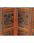 4-Panel Middle Eastern Art Inspired Screen-5. Asian & Chinese Furniture, Art, Antiques, Vintage Home Décor for sale at FEA Home