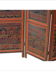 4-Panel Middle Eastern Art Inspired Screen-6. Asian & Chinese Furniture, Art, Antiques, Vintage Home Décor for sale at FEA Home