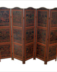 4-Panel Middle Eastern Art Inspired Screen-1. Asian & Chinese Furniture, Art, Antiques, Vintage Home Décor for sale at FEA Home