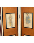 4-Panel Screen with Individual Frames of Men from Different Nations-4. Asian & Chinese Furniture, Art, Antiques, Vintage Home Décor for sale at FEA Home