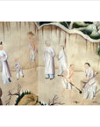 4-Panel Shan Shui Inspired Screen-11. Asian & Chinese Furniture, Art, Antiques, Vintage Home Décor for sale at FEA Home