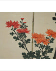 6-Panel Japanese Style Screen Painted with Cherry Blossom Design-13. Asian & Chinese Furniture, Art, Antiques, Vintage Home Décor for sale at FEA Home