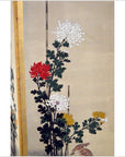 6-Panel Japanese Style Screen Painted with Cherry Blossom Design-6. Asian & Chinese Furniture, Art, Antiques, Vintage Home Décor for sale at FEA Home