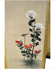 6-Panel Japanese Style Screen Painted with Cherry Blossom Design-8. Asian & Chinese Furniture, Art, Antiques, Vintage Home Décor for sale at FEA Home