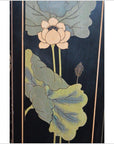 4-Panel Black Screen with Chinoiseries of Flowers, Trees and Birds-12. Asian & Chinese Furniture, Art, Antiques, Vintage Home Décor for sale at FEA Home