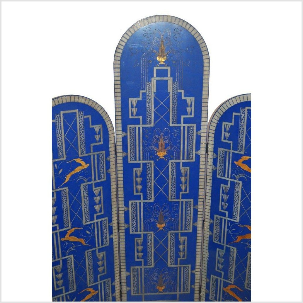 3-Panel Arch Type Multi-Level Screen-4. Asian & Chinese Furniture, Art, Antiques, Vintage Home Décor for sale at FEA Home