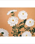 Multicolor painted wooden 2-panel screen with floral, bird, and bamboo leaf designs, nature-inspired decorative panel.