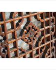 2-Panel Wooden Screen with Open Fretwork-5. Asian & Chinese Furniture, Art, Antiques, Vintage Home Décor for sale at FEA Home