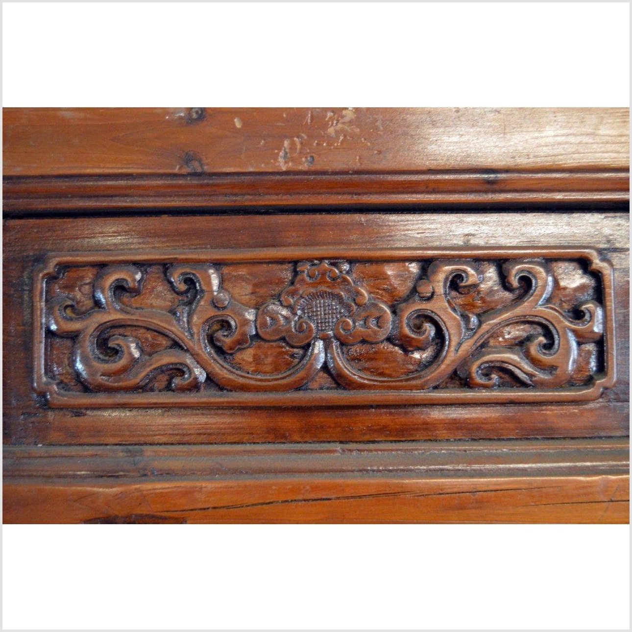 2-Panel Wooden Screen with Open Fretwork-6. Asian & Chinese Furniture, Art, Antiques, Vintage Home Décor for sale at FEA Home