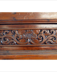 2-Panel Wooden Screen with Open Fretwork-6. Asian & Chinese Furniture, Art, Antiques, Vintage Home Décor for sale at FEA Home