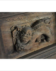 Carved Wooden Panel-5. Asian & Chinese Furniture, Art, Antiques, Vintage Home Décor for sale at FEA Home