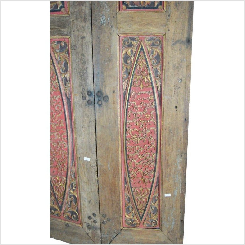 4-Panel Wooden Screen with Carved Arabic Inscriptions-YN2916-13. Asian & Chinese Furniture, Art, Antiques, Vintage Home Décor for sale at FEA Home