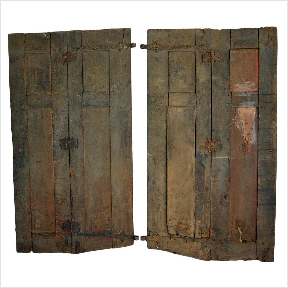 4-Panel Wooden Screen with Carved Arabic Inscriptions-YN2916-17. Asian & Chinese Furniture, Art, Antiques, Vintage Home Décor for sale at FEA Home