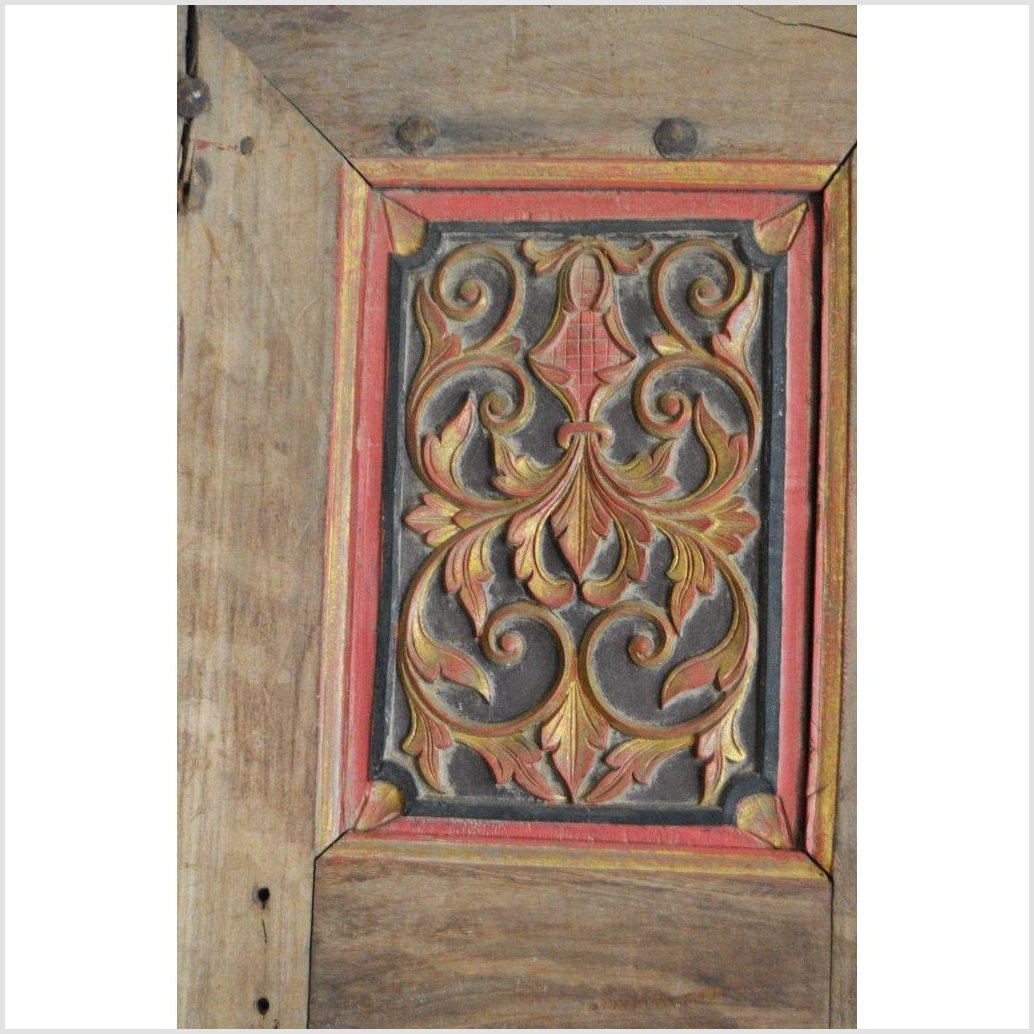 4-Panel Wooden Screen with Carved Arabic Inscriptions-YN2916-5. Asian & Chinese Furniture, Art, Antiques, Vintage Home Décor for sale at FEA Home