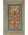 6-Panel Carved Wooden Screen with Indian Calligraphic Inscriptions-13. Asian & Chinese Furniture, Art, Antiques, Vintage Home Décor for sale at FEA Home