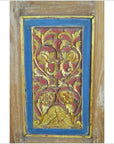 6-Panel Carved Wooden Screen with Indian Calligraphic Inscriptions-18. Asian & Chinese Furniture, Art, Antiques, Vintage Home Décor for sale at FEA Home