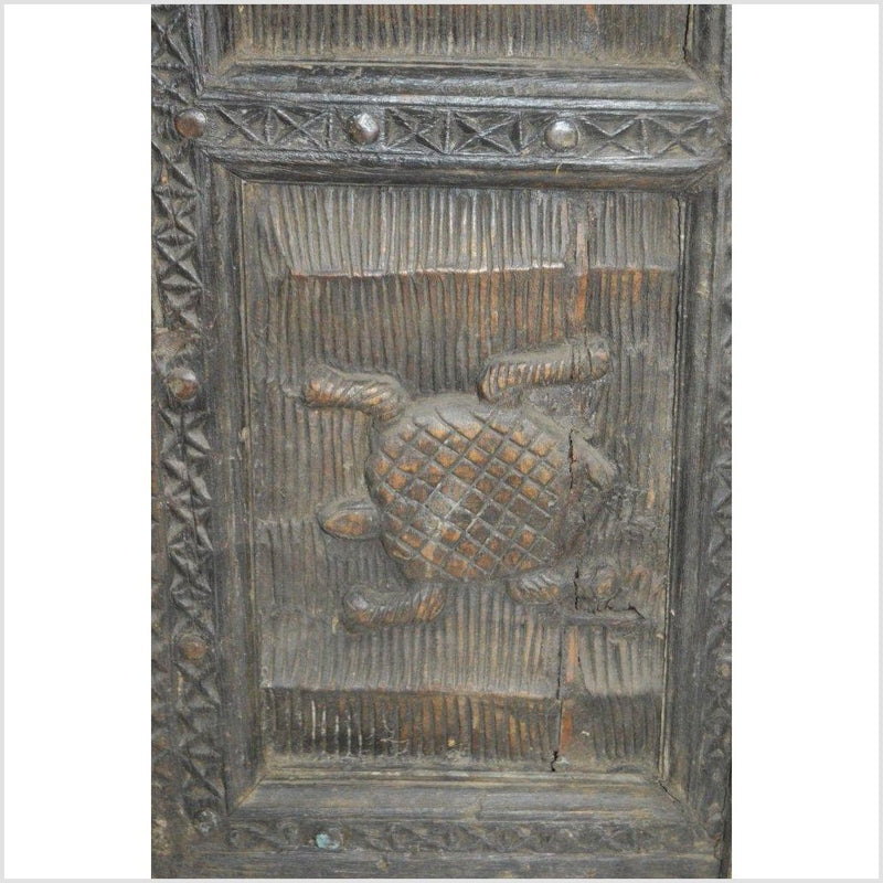 2-Panel Screen Hand Carved with Animals and Intricate Accents-YN2925-11. Asian & Chinese Furniture, Art, Antiques, Vintage Home Décor for sale at FEA Home