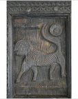 2-Panel Screen Hand Carved with Animals and Intricate Accents-4. Asian & Chinese Furniture, Art, Antiques, Vintage Home Décor for sale at FEA Home
