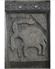 2-Panel Screen Hand Carved with Animals and Intricate Accents-6. Asian & Chinese Furniture, Art, Antiques, Vintage Home Décor for sale at FEA Home