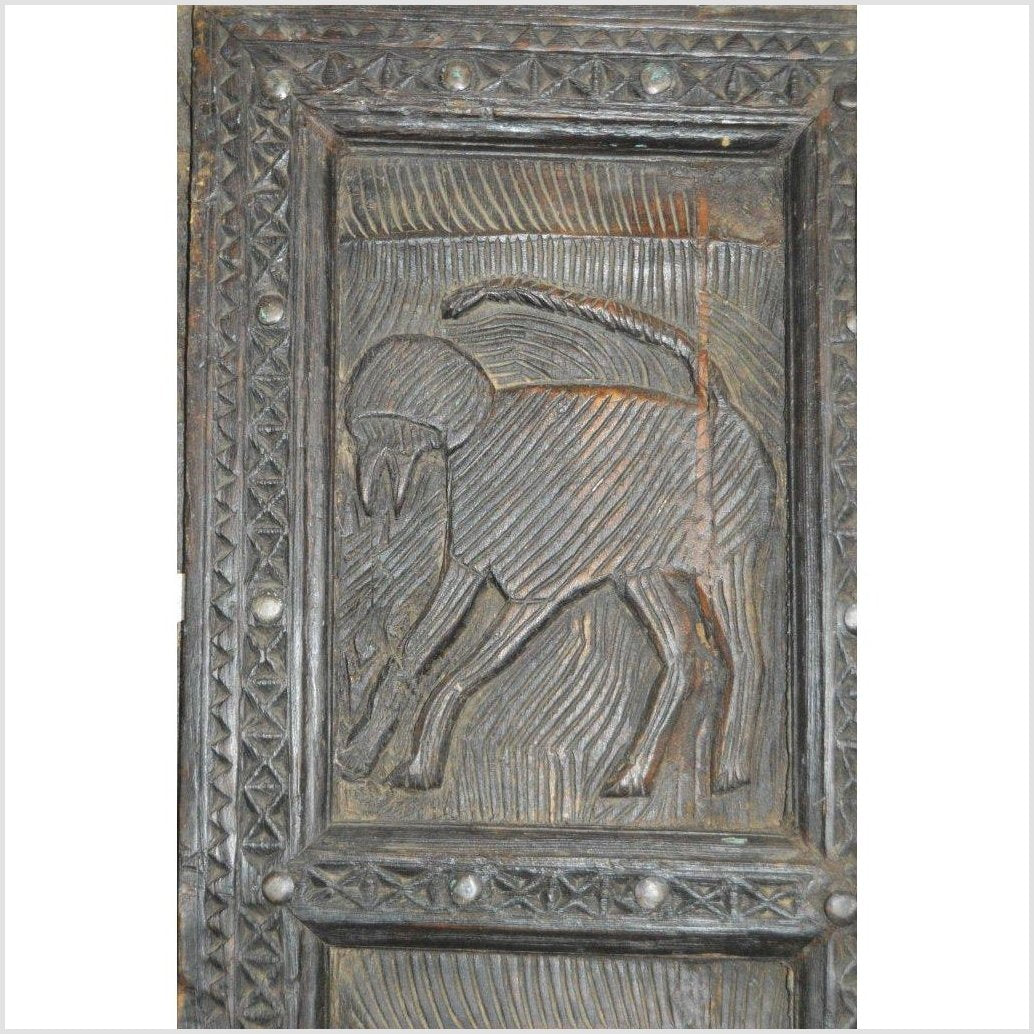 2-Panel Screen Hand Carved with Animals and Intricate Accents-8. Asian & Chinese Furniture, Art, Antiques, Vintage Home Décor for sale at FEA Home