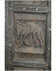 2-Panel Screen Hand Carved with Animals and Intricate Accents-9. Asian & Chinese Furniture, Art, Antiques, Vintage Home Décor for sale at FEA Home