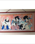 Series of Framed Japanese Prints-1. Asian & Chinese Furniture, Art, Antiques, Vintage Home Décor for sale at FEA Home