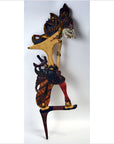 Set of 3 Wooden Wayang Kulit Indonesian Shadow Puppets-2. Asian & Chinese Furniture, Art, Antiques, Vintage Home Décor for sale at FEA Home