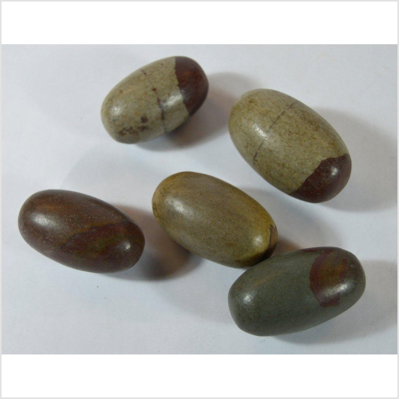 Shiva Lingam Medium Fertility Stones-4. Asian & Chinese Furniture, Art, Antiques, Vintage Home Décor for sale at FEA Home