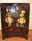 Side Cabinet with Original Decoration-1. Asian & Chinese Furniture, Art, Antiques, Vintage Home Décor for sale at FEA Home